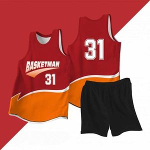 Custom Sublimated Printed Plus Size Breathable <b>Mesh</b> Jersey High Quality Latest Design Basketball Uniform - Product Image 3