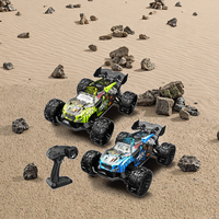 Nouvelle voiture de course tout-terrain RC Monster Truck haute vitesse 2026, niveau expert, avec moteur à balais, télécommande étanche 2,4 GHz pour adultes