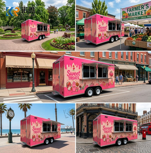 Food Truck per Street Food, BBQ, Caffè, Carretto Mobile per Tacos, <span class=keywords><strong>Cucina</strong></span> Completamente Attrezzata, Rimorchio Alimentare Personalizzato per Esterni - Product Image 5