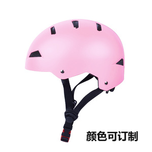Casque de cyclisme pour enfants, protection respirante noire pour la tête, pour le patinage à roulettes - Product Image 3