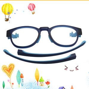子供用フレキシブル子供用グリーンフレームブルーライトブロッキングメガネ卸売中国 - Product Image 3