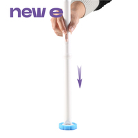 2024 écologique jetable toilette nettoyage soluble dans l'eau salle de bain toilette brosse de nettoyage jetable toilette porte-brosse ensemble