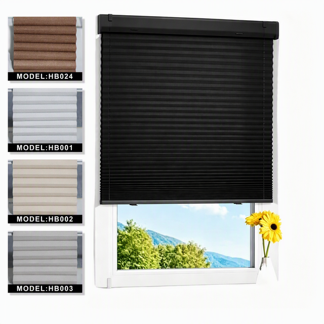 Wholesale Cordless Honeycomb Blinds Blackout Thermal Insulated Cellular Window for Home Office Hotel Window Decoration