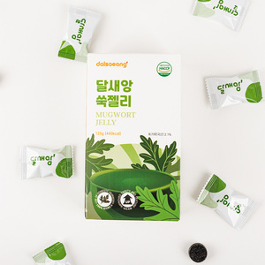 [DALSAEANG] Gelée d'armoise Dalsaeang 125g, collation coréenne traditionnelle saine, bonbons moelleux, armoise naturelle de qualité supérieure - Product Image 3