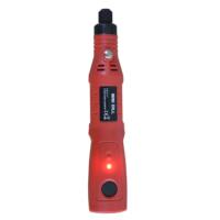 Mini-meuleuse électrique 3,6 V Li-ion, jeu de forets de petit diamètre, outil rotatif Dremel