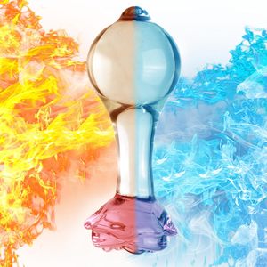 Juego de 3 Tapones Anales de Cristal en Forma de Rosa, Expansor <span class=keywords><strong>Anal</strong></span>, Juguetes Sexuales para Entrenamiento, Masturbación para Hombres, Mujeres, Gays y Parejas - Product Image 5