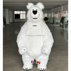Costume gonfiabile marta <span class=keywords><strong>orso</strong></span> gigante adulto che cammina mascotte animale personaggio dei cartoni animati Costume festa di Halloween - Product Image 4