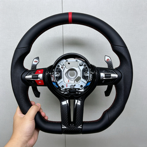 <span class=keywords><strong>Volante</strong></span> de Fibra de Carbono y Cuero para BMW M3 M4 M5 M6 E81 E87 E82 E88 E21 E30 E36 E46 E90 E91 E92 E93 E28 <span class=keywords><strong>E34</strong></span> - Product Image 1