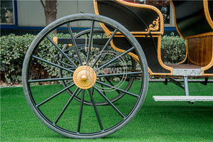 Carruaje Eléctrico Turístico Europeo con 3 Filas, Carruaje para Exhibiciones y Eventos, Carroza Real para Bodas en Venta - Product Image 5