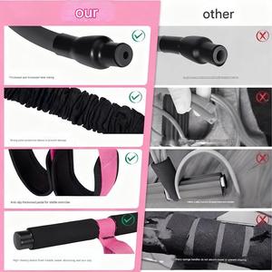 Bandes de résistance à pédales avec poignées, bandes d'exercice améliorées pour adultes pour un entraînement complet du corps - Product Image 6