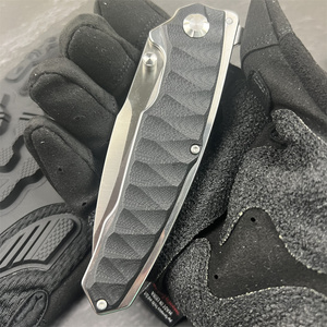 Gran oferta CNC pulido fino al aire libre Camping táctico supervivencia cuchillo de bolsillo plegable EDC herramienta de Camping cuchillos - Product Image 6