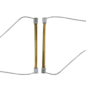 Lámpara de calor infrarroja halógena Sk15 Gold de onda corta 1200W para lechones, peluquería de pollo - Product Image 1