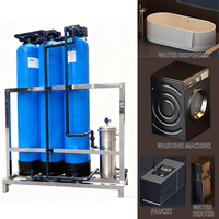 Système de filtration d'eau automatique pour toute la maison et adoucisseur d'eau automatique, filtre à eau automatique