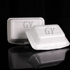 Contenedores de comida para llevar, caja de espuma para comida, contenedores de espuma desechables para comida, cajas de espuma para llevar, caja de espuma de un solo uso, cajas de comida de espuma - Product Image 1