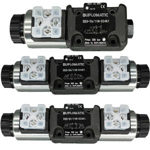 Válvula de Control Direccional Hidráulica Solenoide <span class=keywords><strong>Duplomatic</strong></span> DS3-S1/11N-D12K1  DS3-S1/11N-D24K1 DS3-S2/11N-A230K1 DS3-S2/11N-D12K1 - Product Image 5