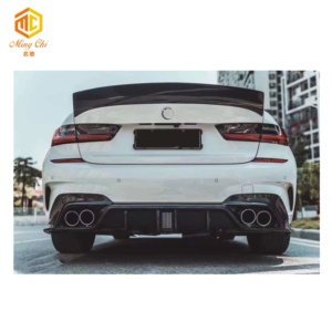 Serie 3 G20 de fibra de carbono de luz LED parachoques difusor para BMW Serie 3 G20 320I 330I <span class=keywords><strong>325I</strong></span> 19-21 - Product Image 5