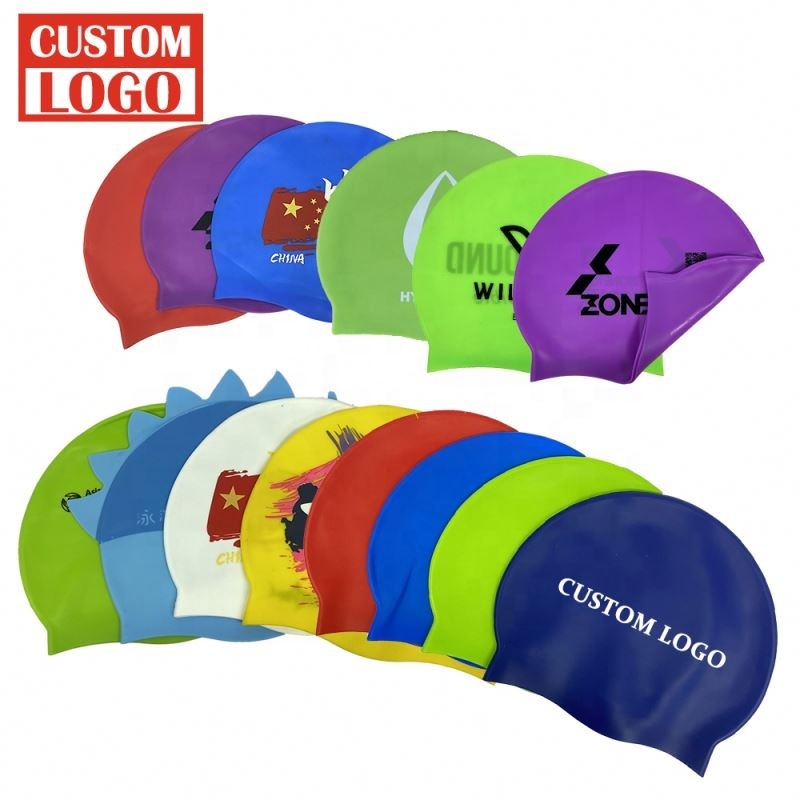 Wholesale Price Silicone Swim Cap Set
