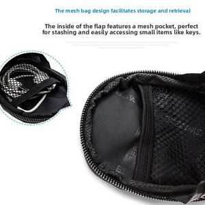 Sacoche de selle arrière pour vélo YSMY, sacoche à outils de cyclisme en PU avec doublure intérieure - Product Image 6