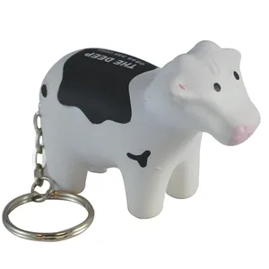 Portachiavi a Forma di Mucca Antistress Gadget Personalizzati - Product Image 1