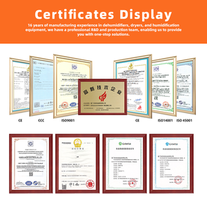 Nuevo Deshumidificador Eléctrico Lingde con Drenaje Automático para Invernaderos, 498L, Grado Industrial para Viveros de Plantas Tropicales, CE/ISO - Product Image 4