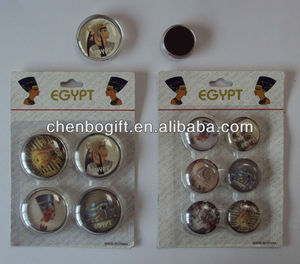 Imanes de Cristal 3D para Refrigerador, Imanes Redondos de Cristal Personalizados para Refrigerador, Juego de Imanes con Caja de Regalo, Calidad Superior - Product Image 6