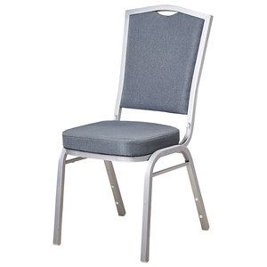 Affordable Stackable Gold Party Event High <b>Back</b> Steel Metal Fabric Upholstered Banquet Hotel <b>Chairs</b> - Product Image 2