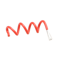 Conducteur Flexible fil et câble d'alimentation résistant aux hautes températures fil haute tension cuivre étamé AWG 12 14 16 caoutchouc de silicone