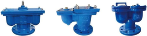 Multifunctionele Handmatige Dubbelgatuitlaatklep Met Dubbele Kogelluchtontlastklep Voor Waterexporttype - Product Image 3