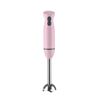 Blender Tangan Stick 300W 3-in-1 dengan Pengocok Telur, Chopper, dan Penghancur yang Dapat Dilepas, Blender Imersi Anti Bocor Bebas BPA dengan Mode Turbo (UK)