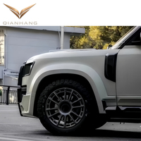 Kit carrosserie large en fibre de carbone sèche pour conversion tout-terrain, pièces et accessoires extérieurs automobiles complets pour SUV tout-terrain 2021