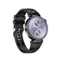 Elegante Unisex Smartwatch mit NFC, Volltouchscreen und Langer Akkulaufzeit für Fitness, Musik und Täglichen Gebrauch