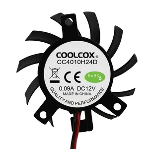 CoolCox 4010 rahmenloser Lüfter, Größe D36x10mm