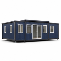 Maison conteneur détachable, bâtiment préfabriqué modulaire pour l'hébergement et le bureau