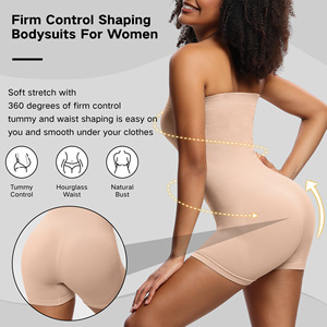 Strapless Fajas Colombianas Removable Detachable Strap <strong>Butt</strong> <strong>Lift</strong> Women Body <strong>Shaper</strong> Slimming Seamless Colombian Shapewear - Product Image 6