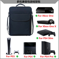 Sac à dos pour ordinateur portable de grande capacité pour Xbox One sac de rangement pour Console PS5 sac de voyage de transport Portable pour Consoles de jeu