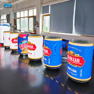 Pantalla LED Interior Personalizada con Forma de Botella de Cerveza P1.86, Flexible, para Refrigerador, Publicidad en Forma de Cilindro - Product Image 4