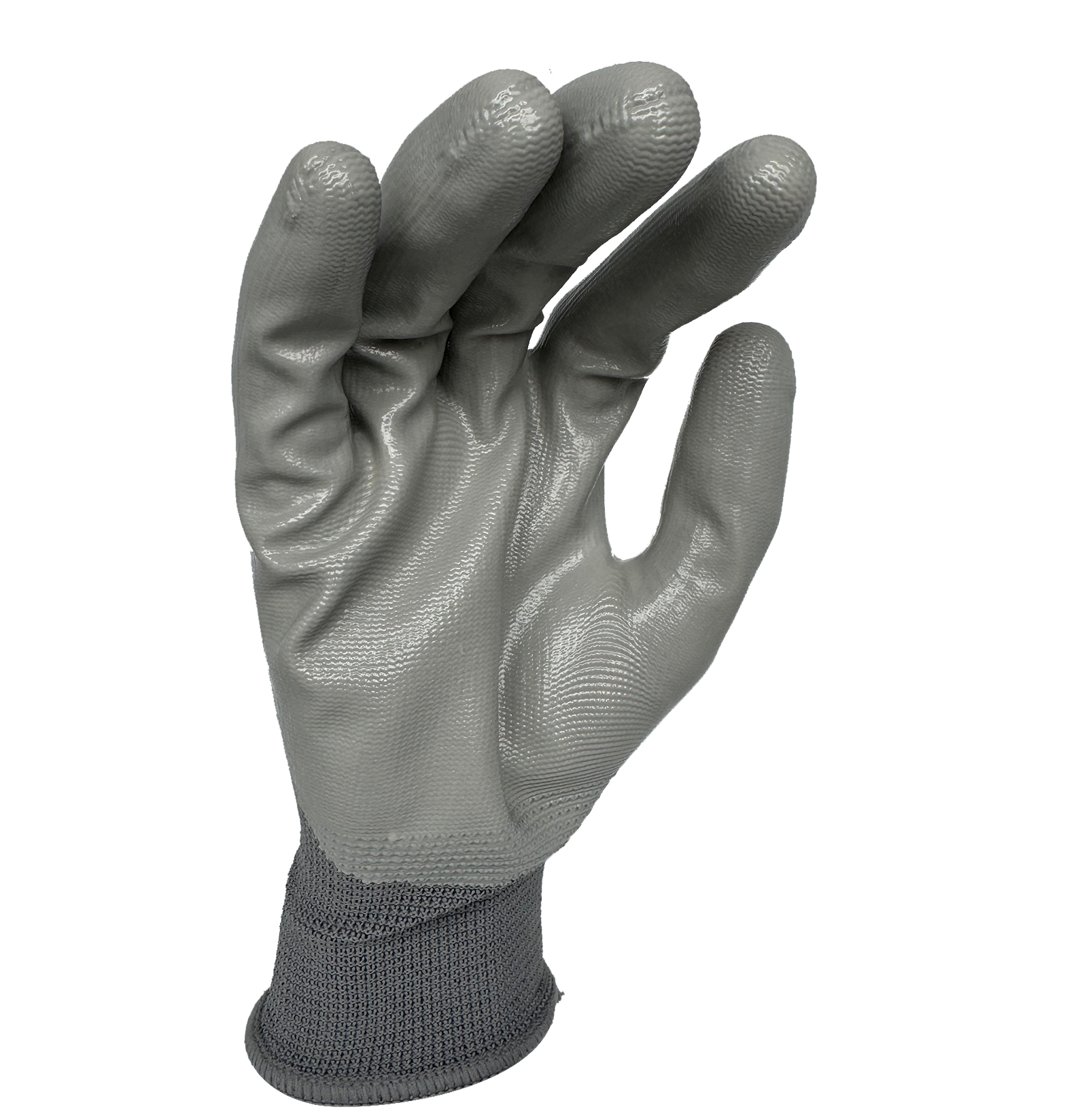 2024 Factory Wholesale Black Nitrile Safety Gloves Wear-Resistant Waterproof Construction Breathable Labor