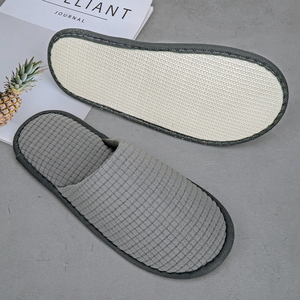 SPA Guest pantofole riutilizzabili in pile polare Unisex pantofole Spa per camera d'albergo festa di nozze viaggio - Product Image 2