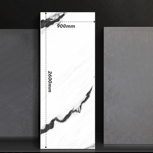 Sứ Đá Cẩm Thạch bóng slab thiêu kết đá gạch cho nền tường Panda trắng kết cấu thiêu kết đá slab - Product Image 3