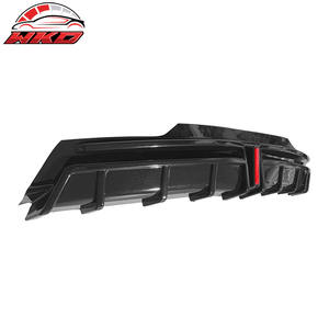 Diffuseur de pare-chocs arrière Highland pour Tesla Model 3 2024-2025, lèvre noire brillante, kit carrosserie de haute qualité avec LED - Product Image 2