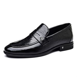 Chaussures en cuir pour hommes Printemps 2026 – Mocassins de ville élégants à enfiler, haut de gamme, pour affaires et mariages - Product Image 1