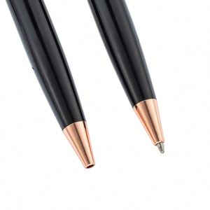 Wholesale High Quality <b>Multiple</b> <b>Colors</b> Metal Ballpoint <b>Pen</b> Bulk Logo Custom Brand 1.0Mm Writing Width School Office - Product Image 2