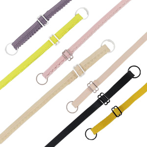 Nhà Máy Bán Buôn Áo Ngực Dây Đeo Đồ Trang Sức Hạt Tùy Chỉnh Phụ Kiện Đồ Lót Sử Dụng Mềm Trở Lại Dây Đeo Áo Ngực - Product Image 1