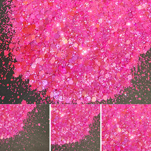 Bán Buôn Chunky Long Lanh Số Lượng Lớn Chunky Tốt Long Lanh Bột Cho Cơ Thể Mặt Trăng Tim Thủ Công Mỹ Nghệ Kính Cho Kỳ Nghỉ Thủ Công Sơn - Product Image 4