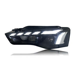 Accessoires de voiture automatique SJC phares LED pour Audi A5 S5 2011-2016 phares LED avec systèmes d'éclairage de voiture d'animation de démarrage bleu - Product Image 5
