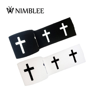 Cinta Deportiva Cristiana Personalizada con Cruz, Cinta Atlética con Diseño de Jesús para Fútbol, Baloncesto, Gimnasia, <span class=keywords><strong>Boxeo</strong></span>, Muñequera de Algodón - Product Image 1