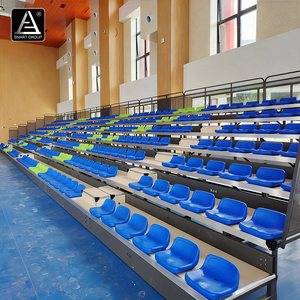 Sedute Retrattili Intelligenti per Palestre, Sedili Mobili per Stadi, Tribune Telescopiche, Sedie per Gradinate Retrattili - Product Image 1
