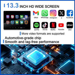 Moniteur de divertissement pour siège arrière NaviHua 13,3 pouces, écran d'appui-tête pour BYD Ti7 Denza B5 B8 D9 N9 Z9, amélioration de l'intérieur de la voiture - Product Image 3