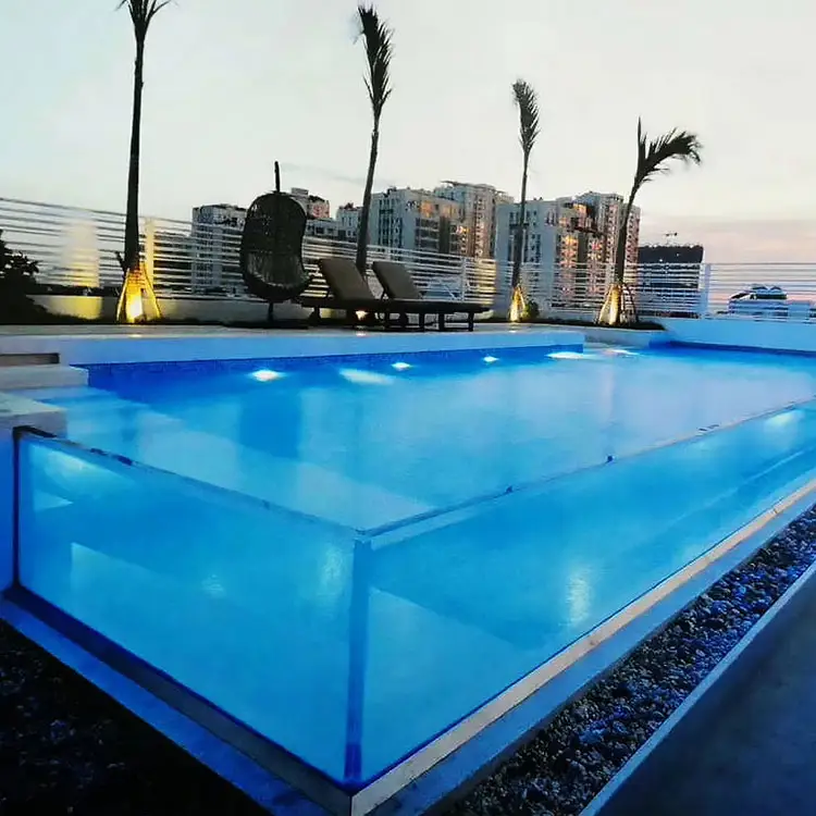Piscina in fibra di vetro personal izzata in stile unico, piscine di nuova concezione di alta qualita per il nuoto