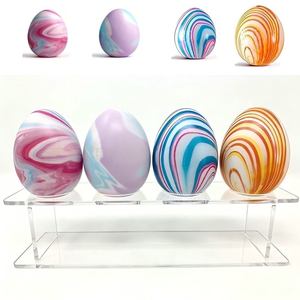 Soft Rubber Egg Shape Squeeze Toy Slow Rising Stress Relief Decompression for Office <b>Hand</b> Fidget Toys - Product Image 6